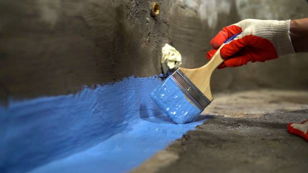 Commercial Vapor Barrier Installation project at a Summit, IL business property by SJ Waterproofing Pros